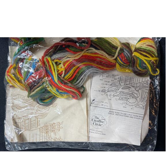 2 Needlepoint Kits, The Creative Circle: Pine Valley Mill & Stoney Creek Bridge - Picture 9 of 9